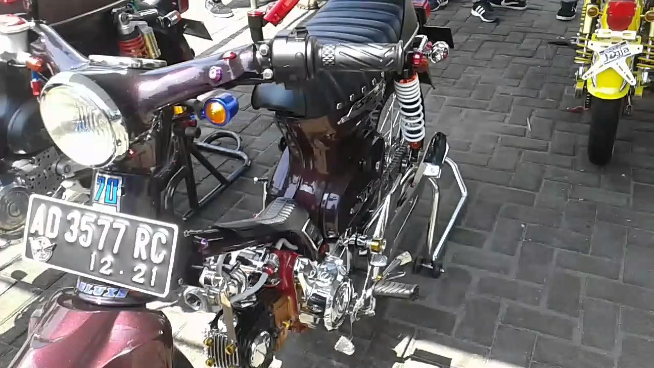 Honda C70 Kontes Aniv Kopi Paste Prambanan 30 April 2017 YouTube