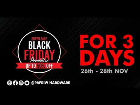 Pafriw Hardware - Black Friday Promo 2021