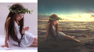Photoshop Manipulation Tutorial | Photo Effect, Mixing & Blending screenshot 5