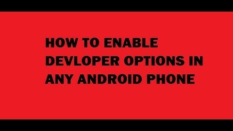 How to enable Developer Options on Samsung j2,j5,j7||🔥🔥 Creative Technology Series