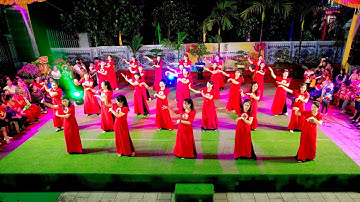 Múa Đi Hội Làng - CLB Dân Vũ Xóm 9 Thôn Chín Mười - Làng Chính Sắc