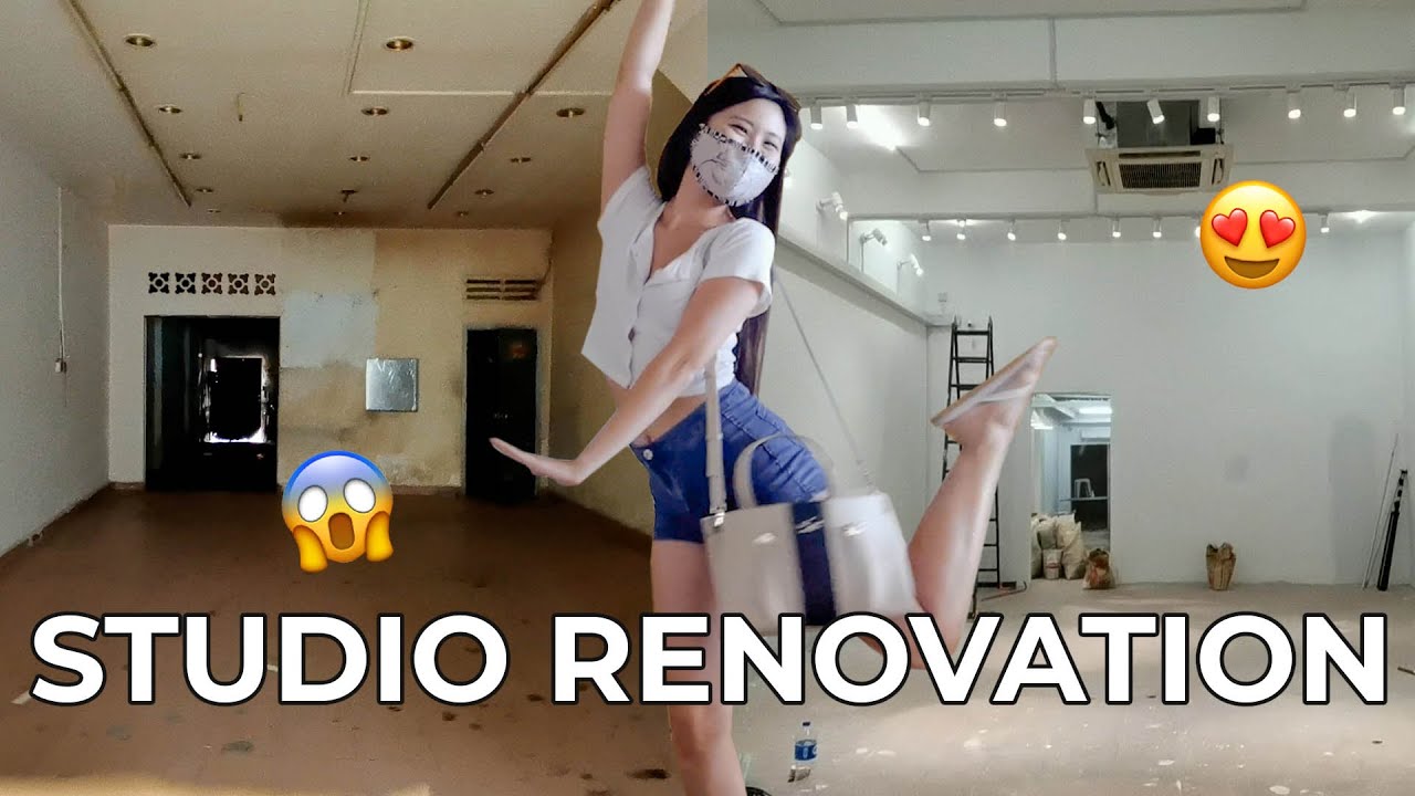 STUDIO RENOVATION, Turning an Old Shophouse to a Dance Studio Part 1| Sandra Faustina