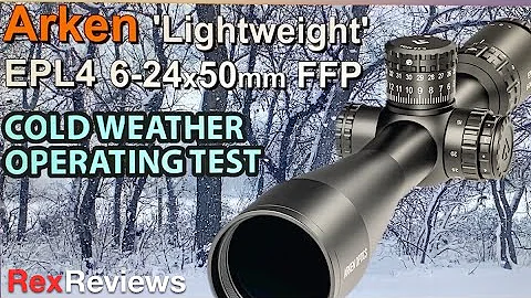Arken EPL4 6-24x50mm FFP - - - COLD WEATHER FUNCTI...