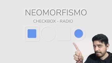 Creando checkbox y radiobutton con neomorfismo - html y css