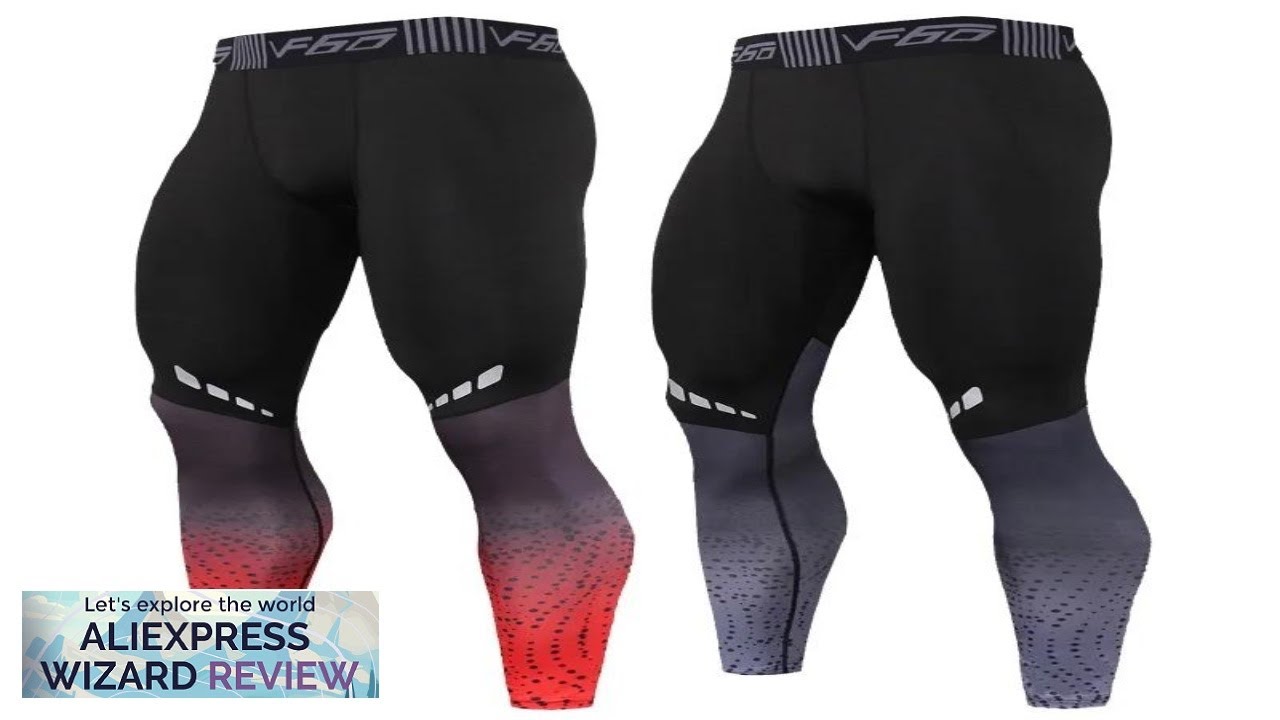 Mens Compression Pants Quick Dry Fit Sportswear Running Tights Men Legging Fitness Review