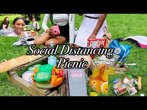Social Distancing Picnic Date!! | Montage