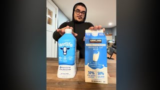 Fairlife vs Kirkland: Newest & BEST Ultra-Filtered Milk?