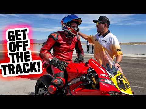 Black Flagged🏴"you Can't Race Anymore"