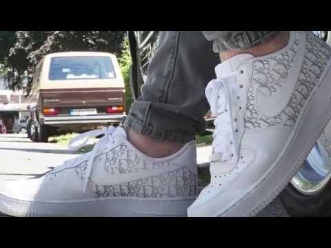 dior reflective air force