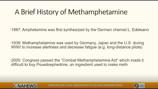 Methamphetamines, MSMs, and HIV
