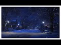 Relaxing Snow Storm Wind Sounds for Deep Sleep Snowfall at Night Ambience