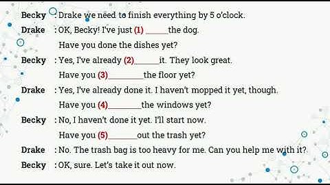 Progress Test 1 : Hang Out 5! LISTENING.