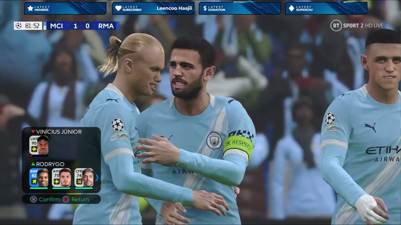 NIGHTMARE AT THE BERNABÉU Real Madrid vs Man City  UCL CLASSIC  PES 21 FULL MATCH