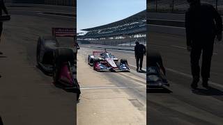 Several IndyCar teams were out testing at Indianapolis Motor Speedway today!