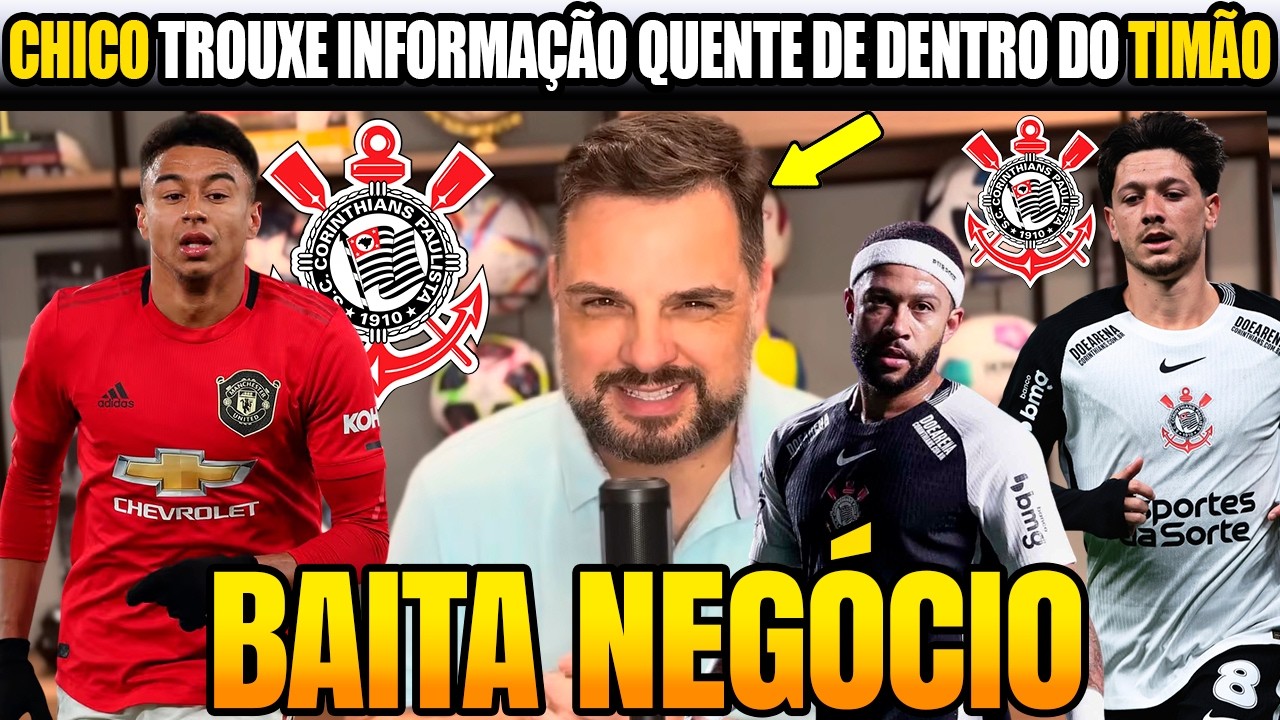 🚨EXCELENTE NOTÍCIA NO CORINTHIANS! REFORÇO MIDIÁTICO CHEGANDO NEGOCIAÇÃO AVANÇADA! BASTIDORES QUENTE