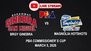  Now Brgy Ginebra Vs Magnolia Hotshots  Pbaseason50  March 5 2026  Nba2k24 Simulation Only