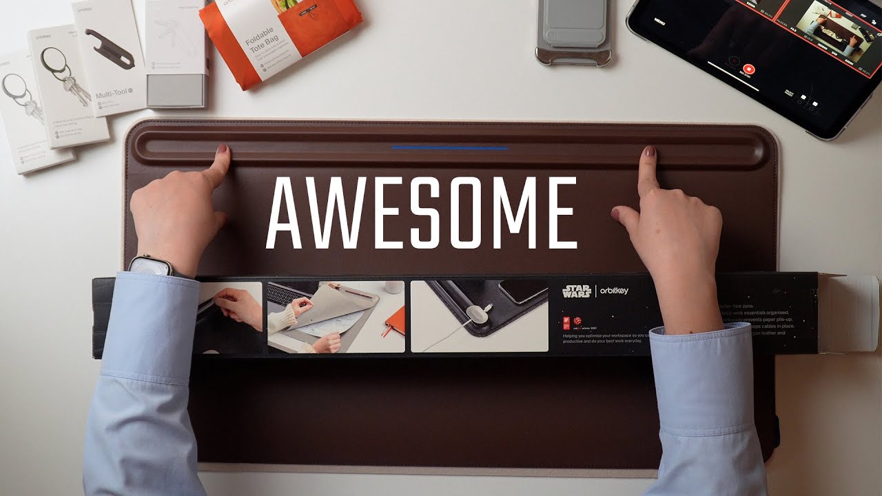 Star Wars Desk Mat Unboxing + More Orbitkey Must-Haves!