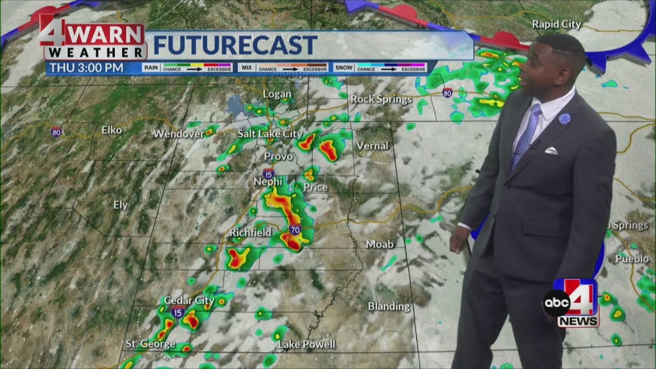 Active skies return to Utah Thursday as monsoon moisture surges ...