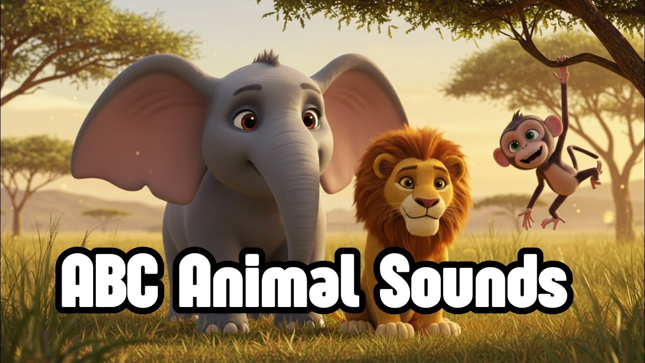 Alphabet Animal Sounds Song for Kids | Fun Educational Song | Alphabet ...