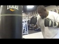 RIDDICK BOWE TEACHES BOXING BASICS & SHOWS OFF SKILLS AT AGE  51!!!