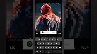 Setup Spiderman 😱 In termux #shorts #termux #termuxtutorial #ethical_hacking #hacking #android screenshot 3