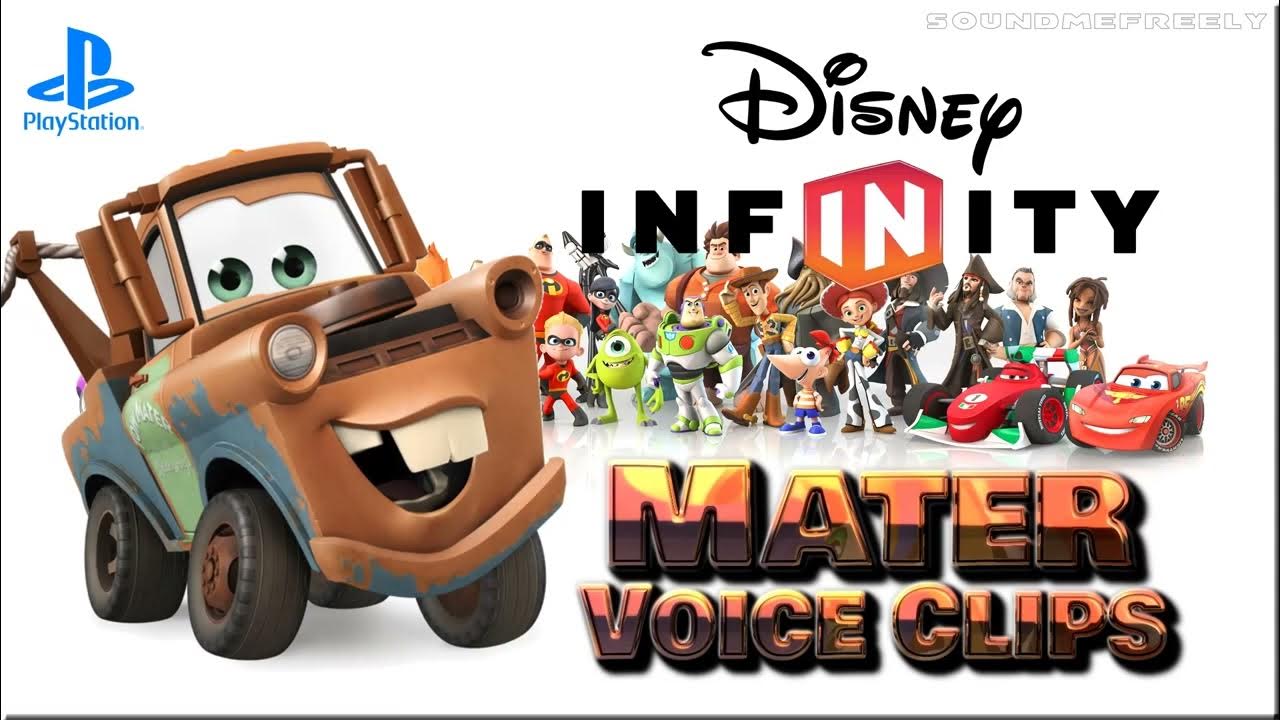All Tow Mater Voice Clips • Disney Infinity 1.0 • (Daniel Lawrence