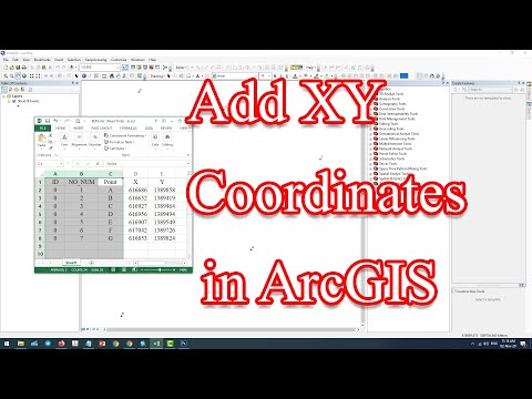 Video: Jak zobrazím souřadnice XY v ArcGIS?