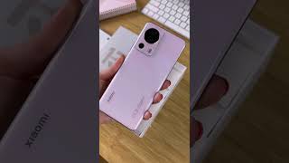 Xiaomi 13 Lite (Pink) unboxing