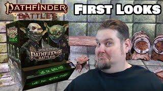 Pathfinder Battles Miniatures First Look ---  We Be Goblins Builder Series Opening Of A Full Case