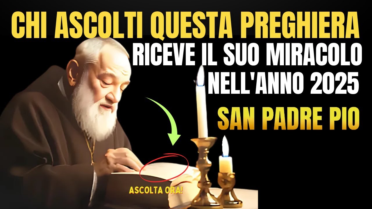 La Preghiera Miracolosa di Padre Pio per i Casi Urgenti - IL MIRACOLO ...