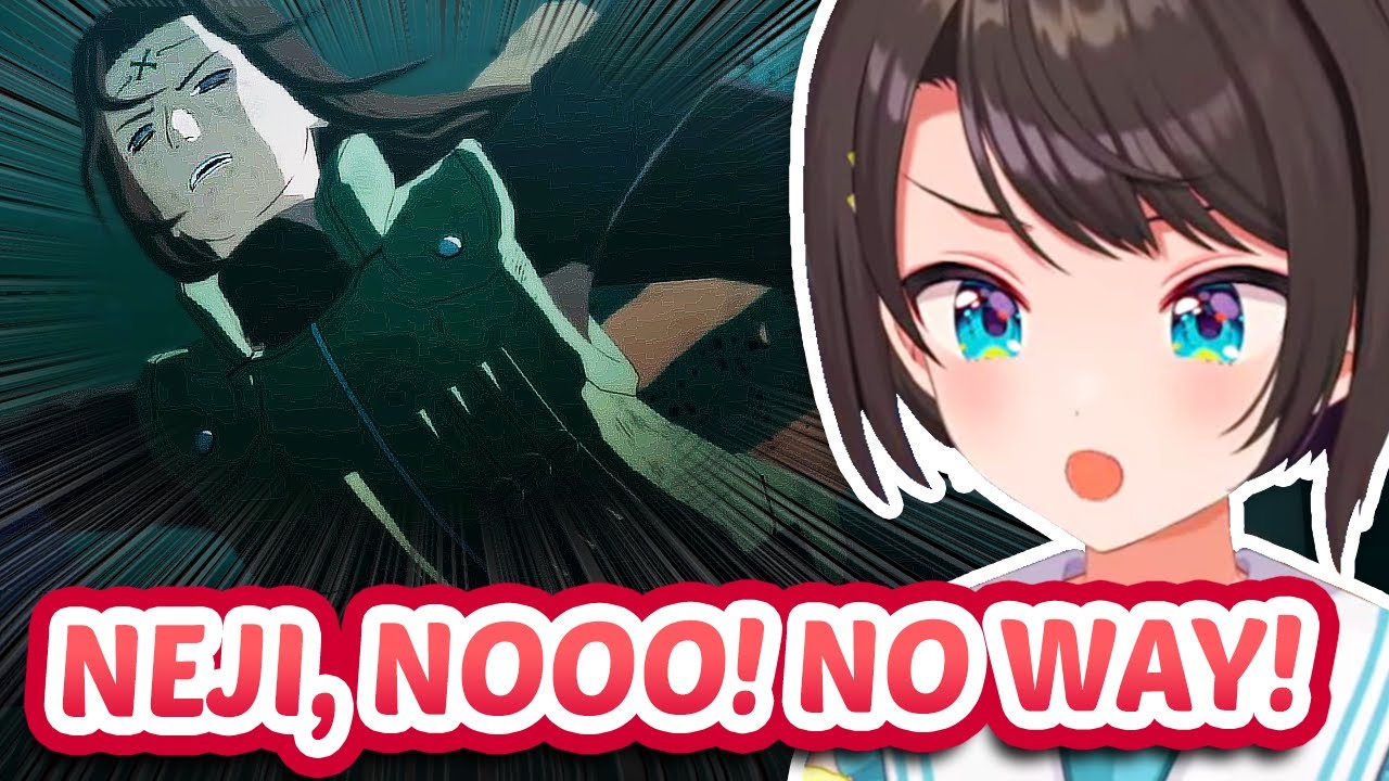 Subaru Reacts To Neji's Death In Naruto: Ultimate Ninja Storm 4 【ENG Sub Hololive】
