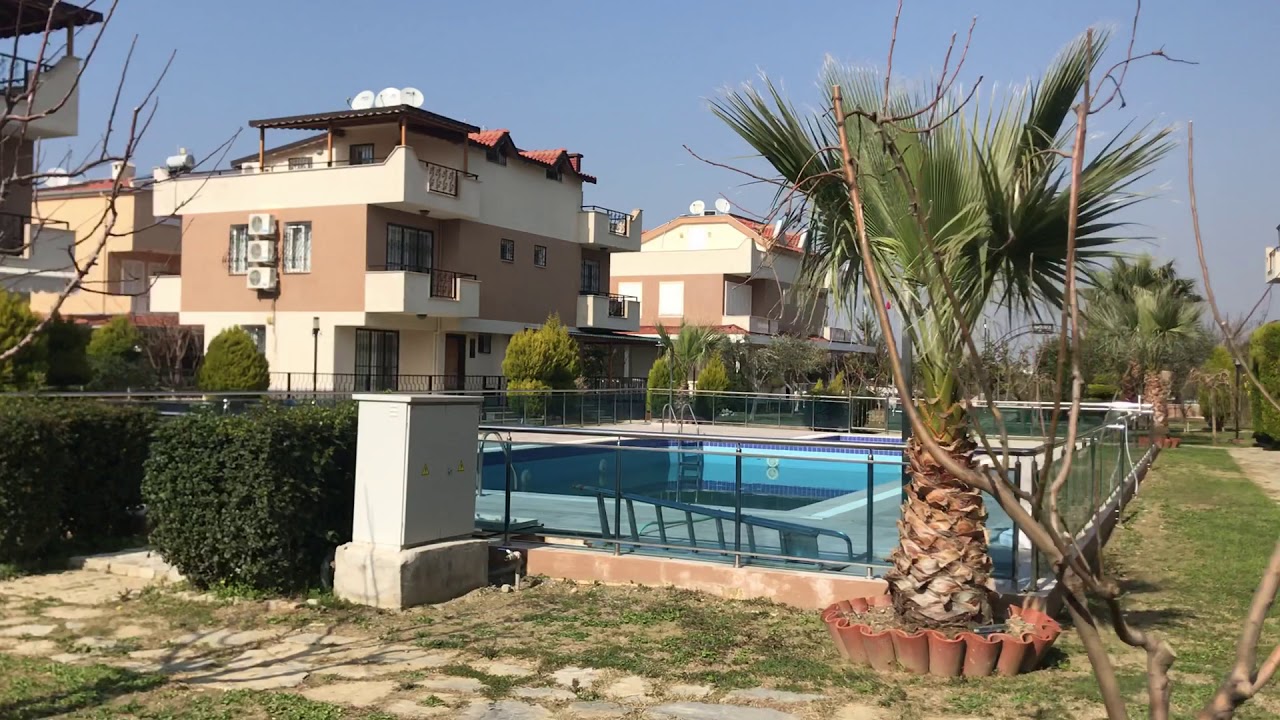 kusadasi davutlar sahil siteleri ayazkent sitesi 4 1 havuzlu kose konum triplex youtube