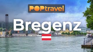 Walking in BREGENZ / Austria 🇦🇹- Rainy Afternoon - 4K 60fps (UHD)