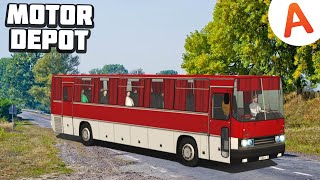 Работаю на Икарусе в Адрин - Motor Depot (мобильные игры)