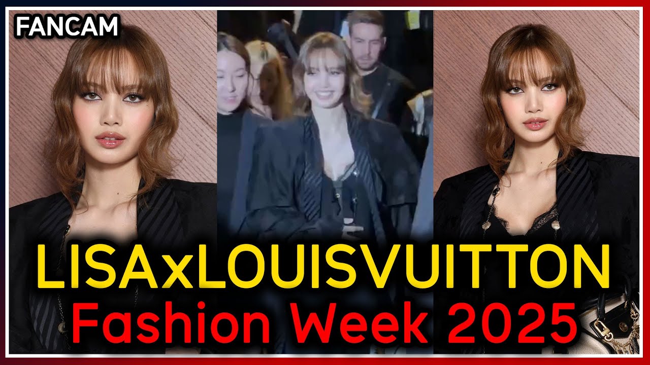 สื่อโลกจับตาความเคลื่อนไหว #lisa เข้าร่วมชมแฟชั่นโชว์จาก Louis Vuitton หลังปล่อยอัลบั้ม solo