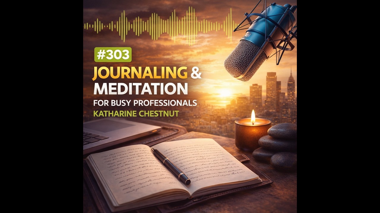 #303 The Power of Journaling & Meditation for Busy Professionals - Katharine Chestnut