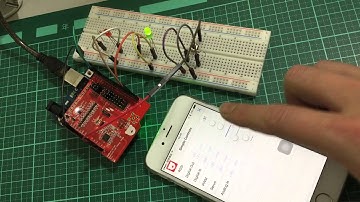 arduino＋藍牙4.0(BLE)和iphone雙向溝通