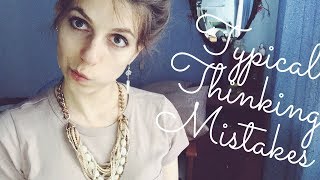 12 Typical Thinking Errors