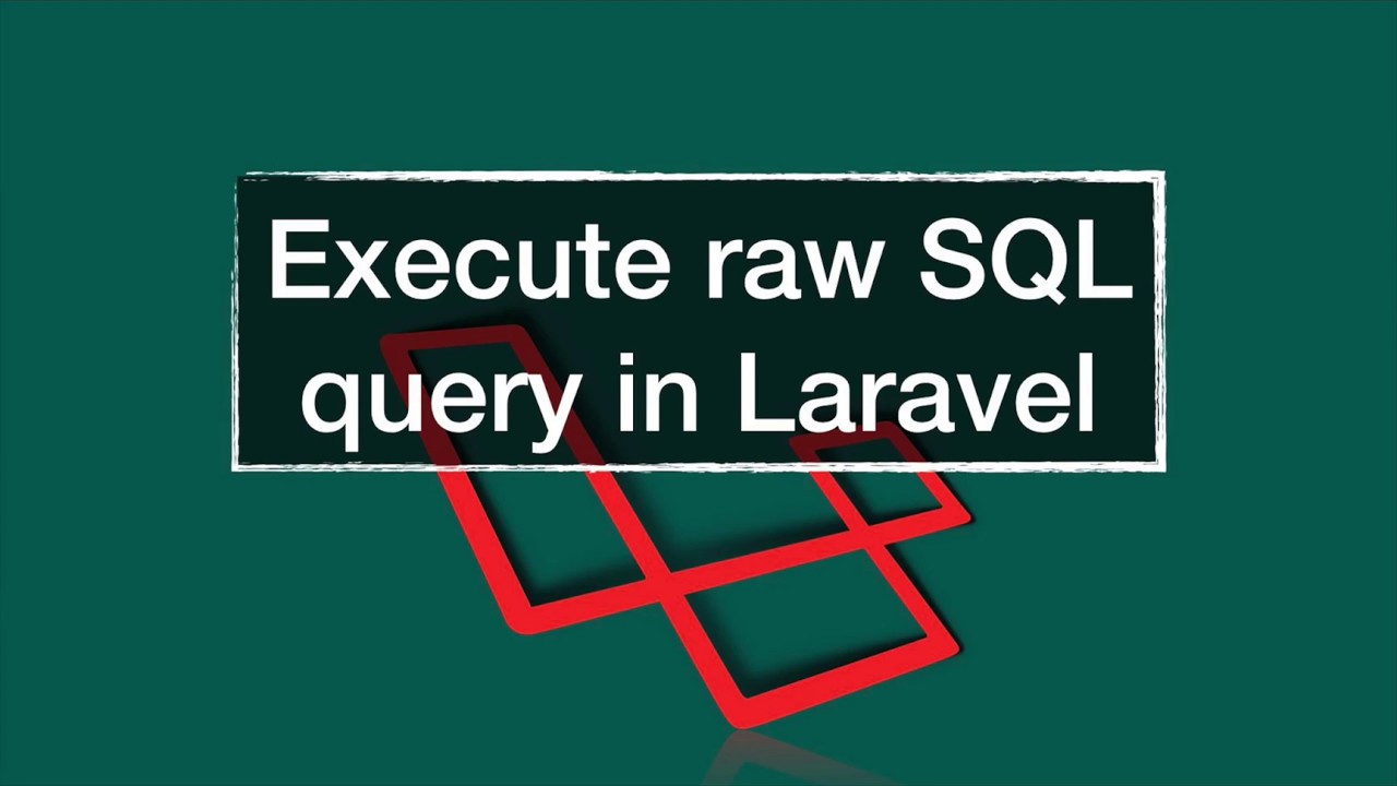 Running Raw Sql Query In Laravel