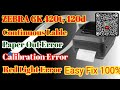 How to fix redLight blinking in zebra GK420t, GX420 Sensor Cable Replacement & Repair #Lable printer