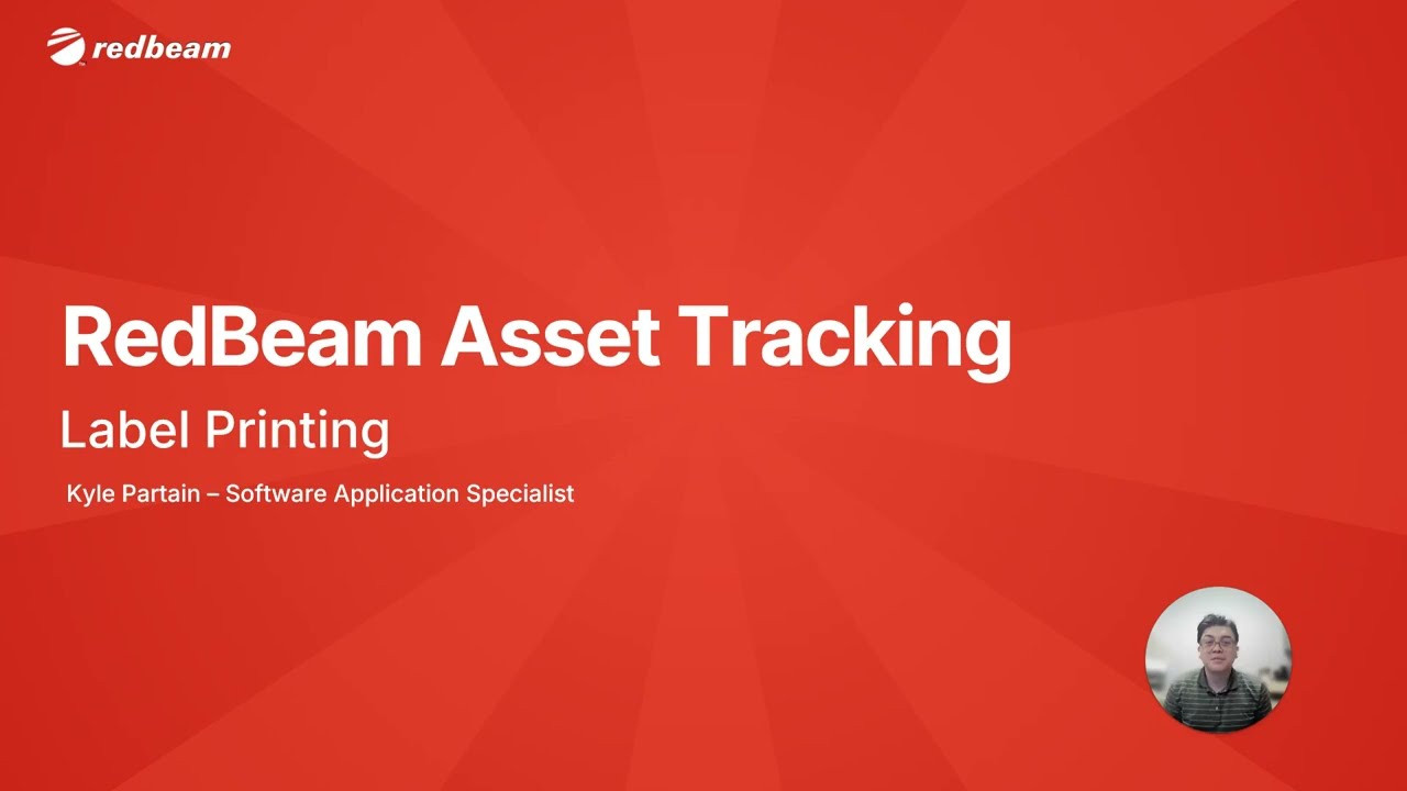 Label Printing in RedBeam - RedBeam Asset Tracking