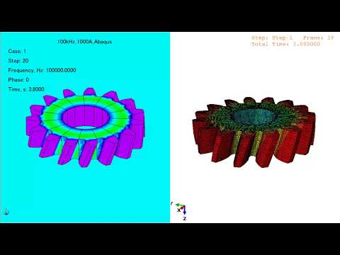 Two-Way Coupled Analysis of JMAG and Abaqus [JMAG-Designer]