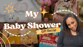 Baby Shower Haul! Unbox my girly baby shower gifts with me! ππ