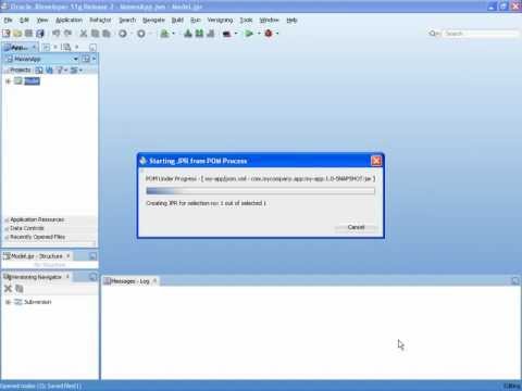 Maven Integration with JDeveloper 11g