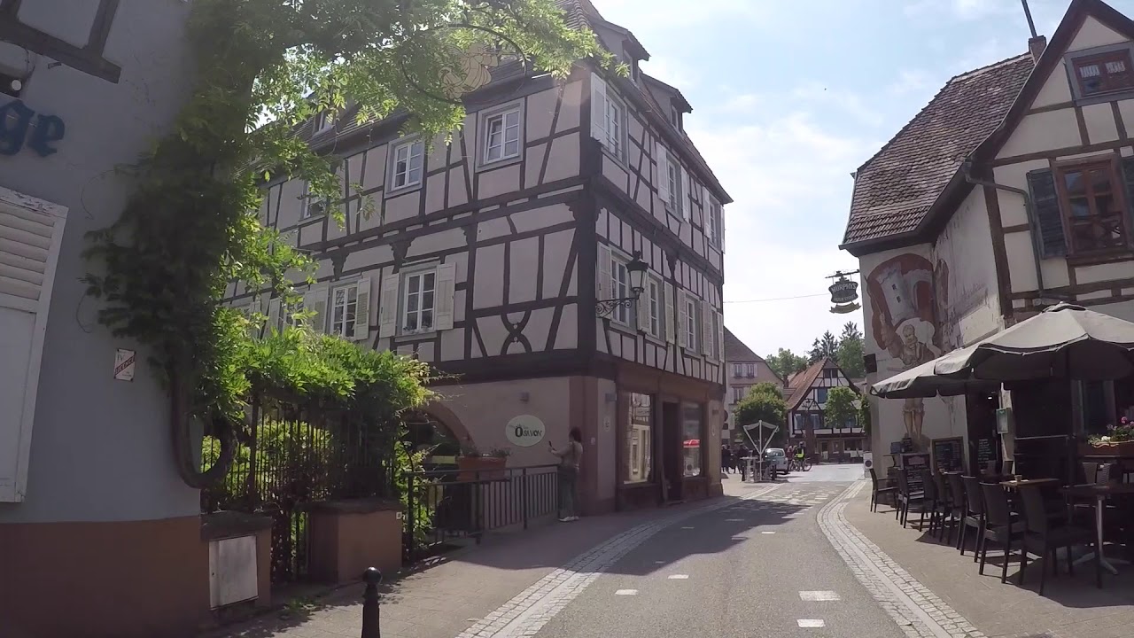 France Alsace Wissembourg City Center Gopro France Alsace