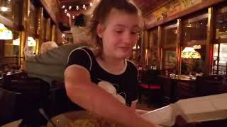 SPAGHETTI WAREHOUSE Tour & Food Review, We Made The Post Card