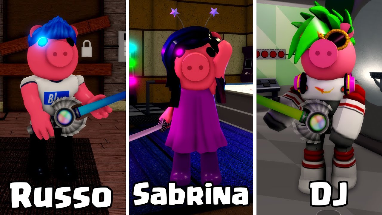 How to Get RUSSO, SABRINA, & DJ in An INTERACTIVE PIGGY RP!