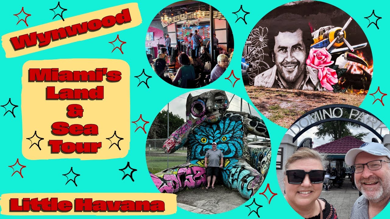 Exploring Miami by land and sea 🛳️