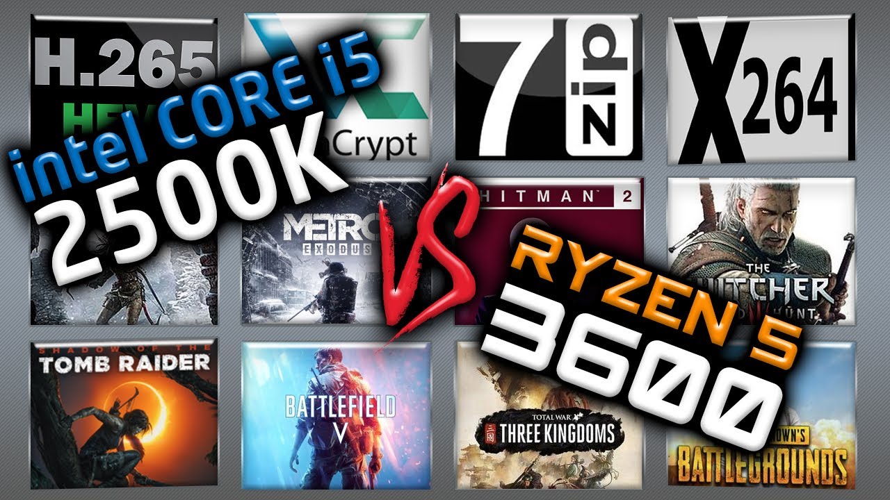 2500K vs Ryzen 5 Benchmarks – 15 UPDATED 🔥 YouTube