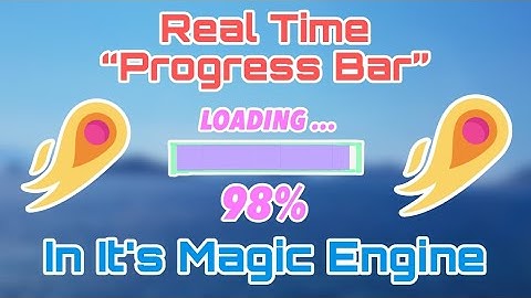Adding Progress/Loading Bar in (It